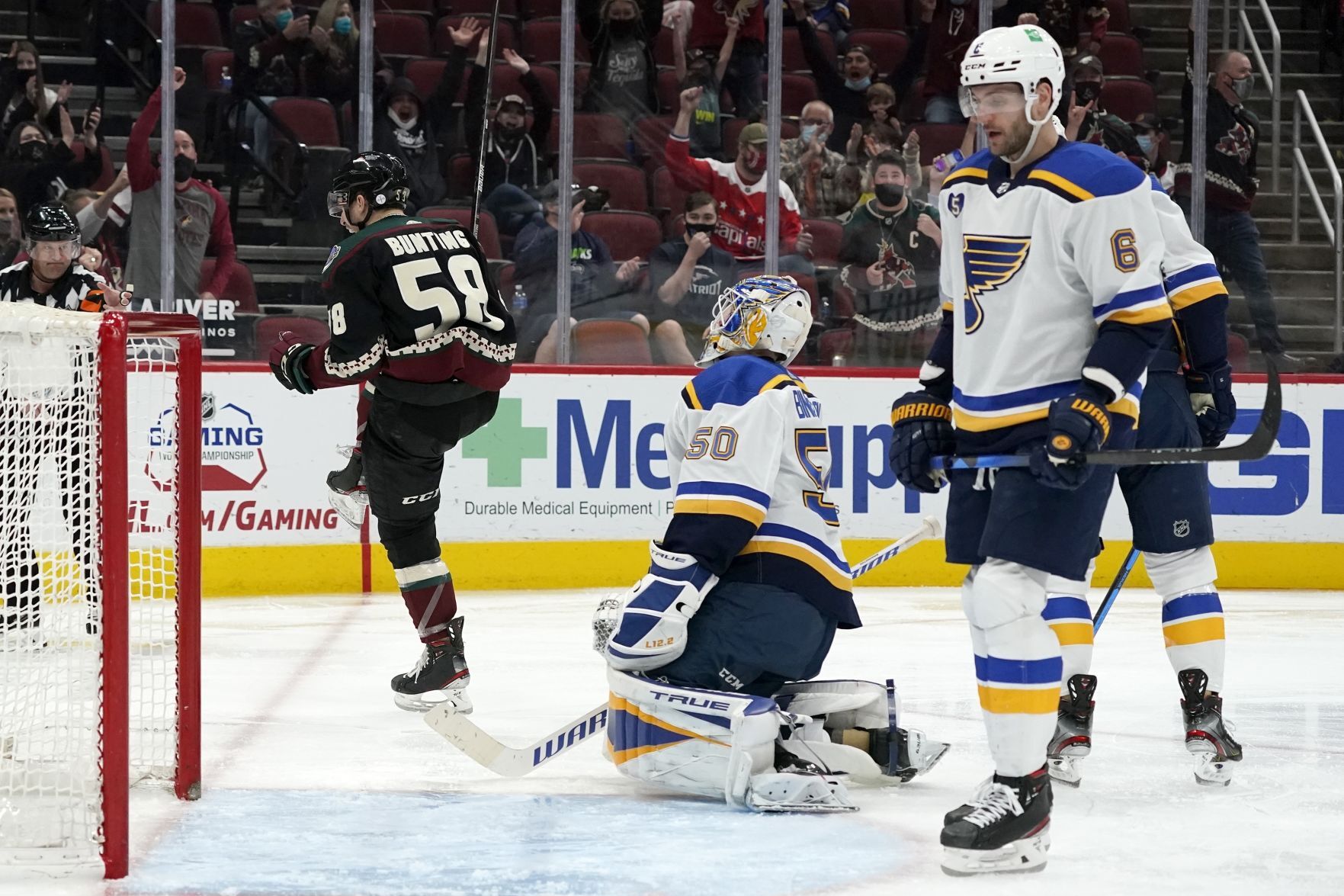 Blues Coyotes Hockey